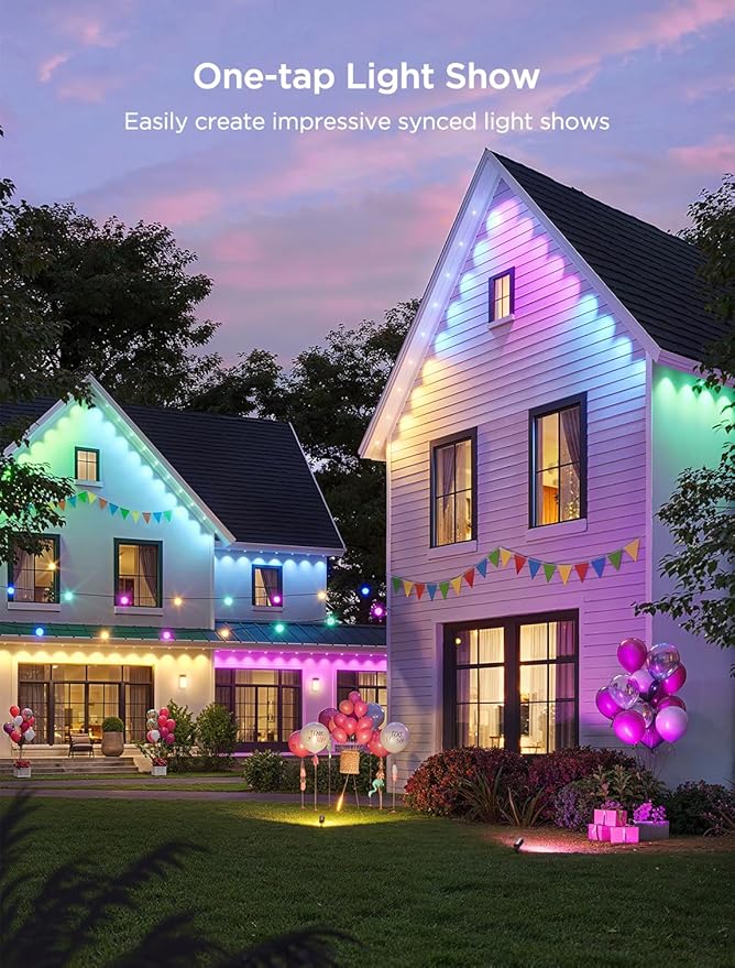Govee Permanent Outdoor Lights 2, 100ft RGBIC Outdoor Lights - Image 6