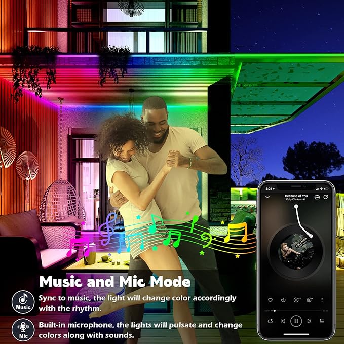Outdoor LED Strip Lights Waterproof, IP68 Outside Led Light Strips Waterproof - Image 4