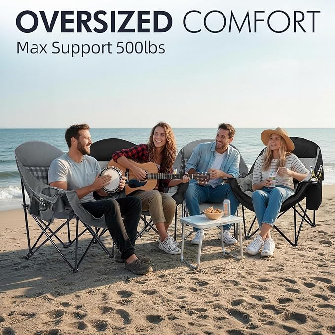 Oversized Camping Chair for Adults - Image 2
