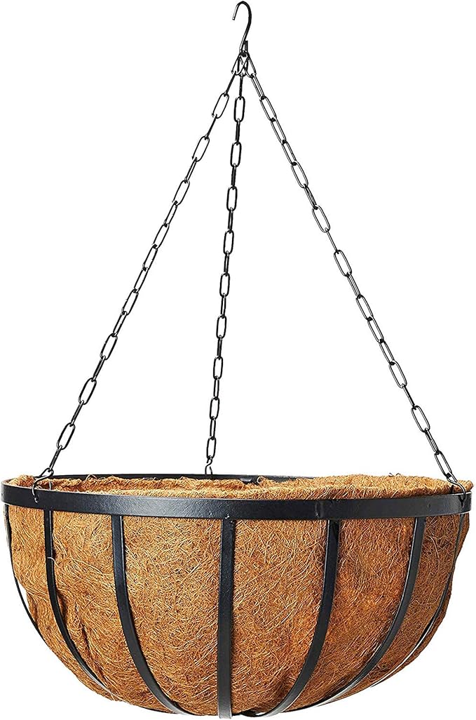 Arcadia Garden Products 1592 Solstice Series Coconut Hanging Basket 16-Inch - Image 3