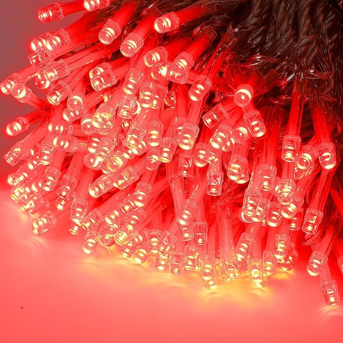 LJLNION 300 LED Valentines Lights, Extra Long 98.5FT Christmas String Lights - Image 5