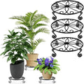 Metal Plant Stand Indoor/Outdoor, Low Corner Plant Stand, Decoration Small by Kylinbigda