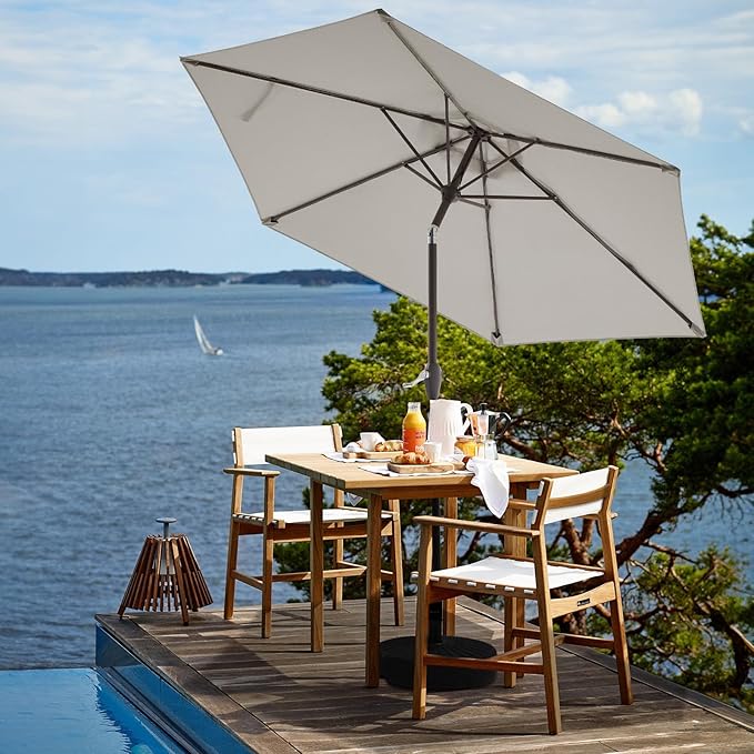JEAREY 7.5FT Patio Umbrella Market Table Umbrella - Image 4