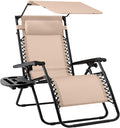 Best Choice Products Folding Zero Gravity Outdoor Recliner Patio Lounge Chair by BestChoiceProducts