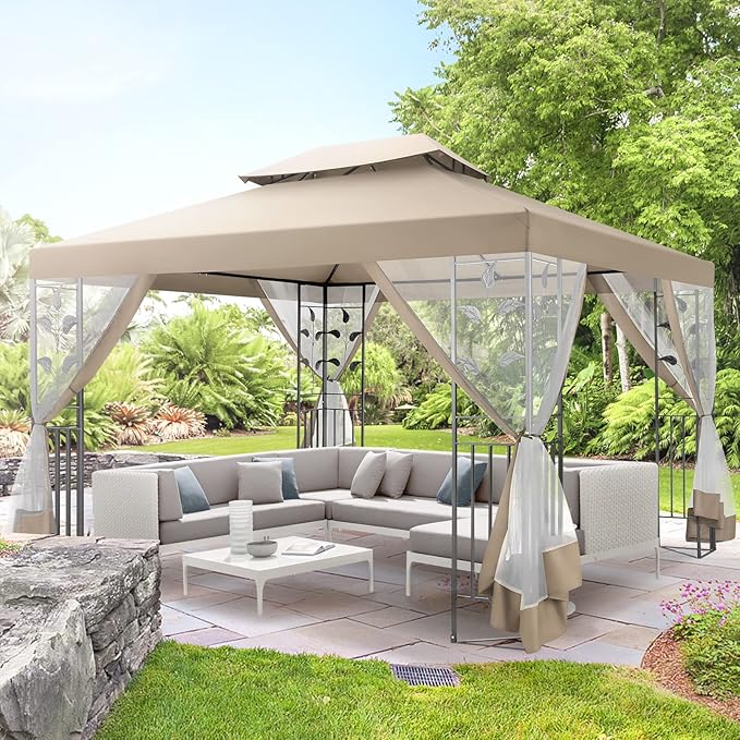 COBIZI Gazebo 10x13 Heavy Duty Gazebos - Image 2
