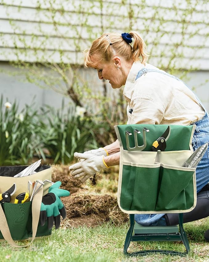 Garden Kneeler and Seat Heavy Duty, Upgraded Widened and Thickened Gardening - Image 2