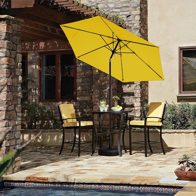 JEAREY 7.5FT Patio Umbrella Market Table Umbrella - Image 2
