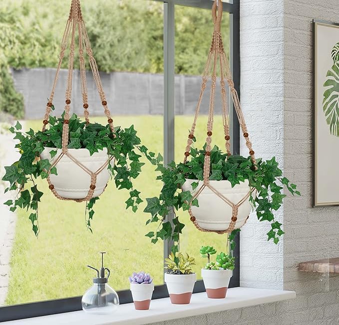 43 Inches Macrame Planter Hanger Large - Image 3