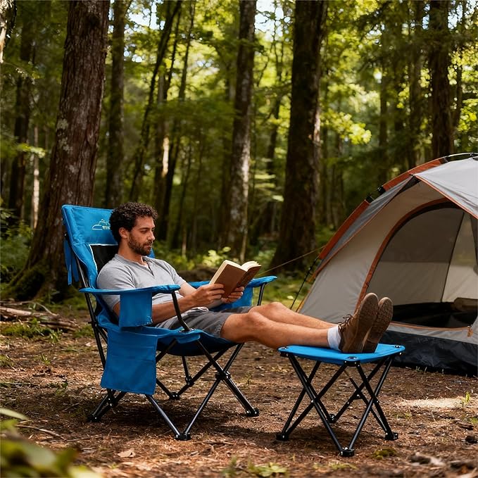 FAIR WIND Oversized Padded Camping Chair - Image 2