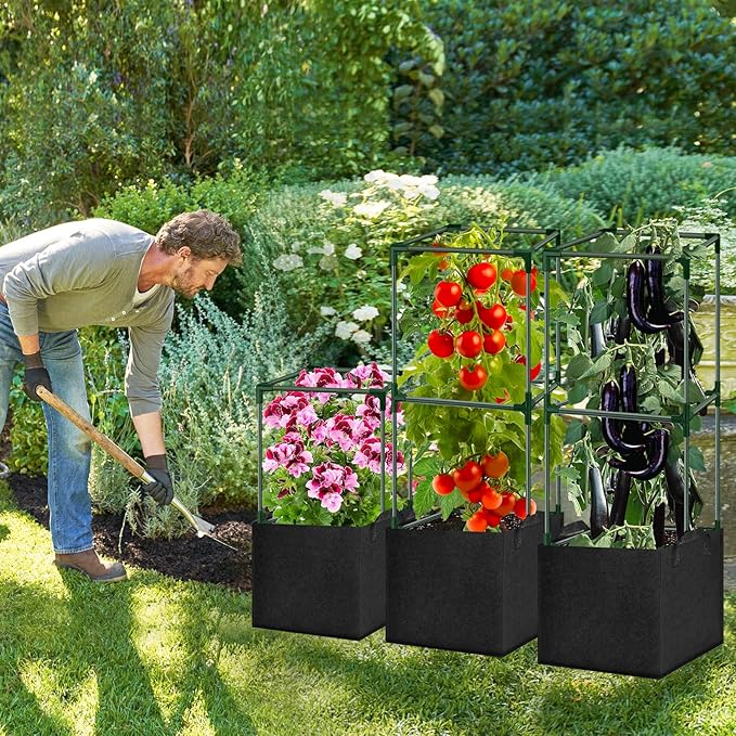 3 Pack Tomato Cages 47 Inch for Garden - Image 7