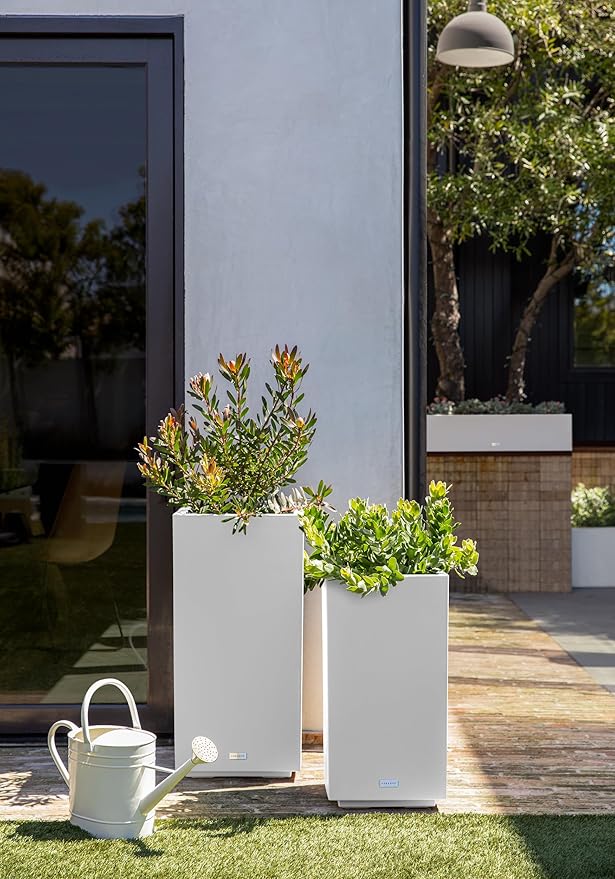 Veradek Block Series Pedestal Planter - Image 7
