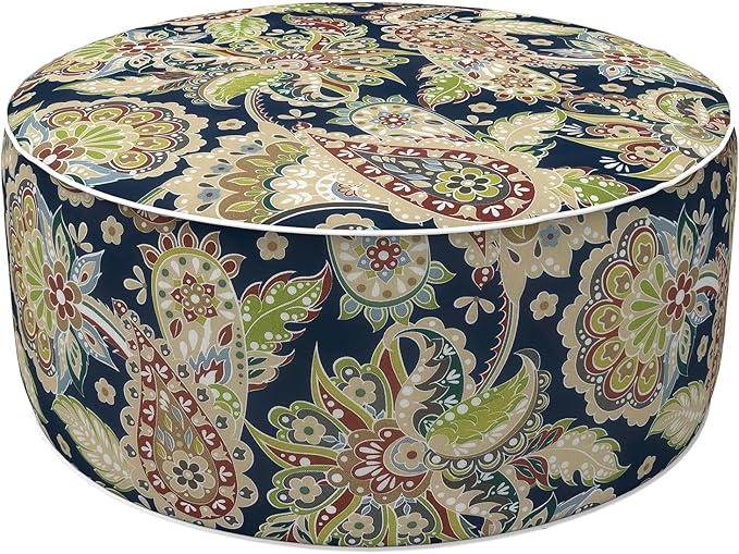 LVTXIII Inflatable Stool Ottoman Footrest by LVTXIII