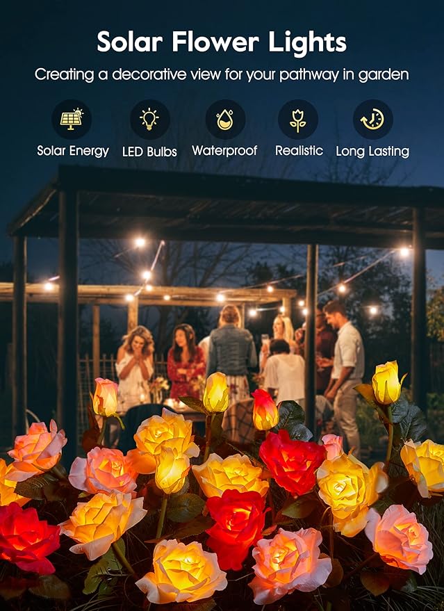 Brightown Outdoor Solar Garden Lights - Image 7