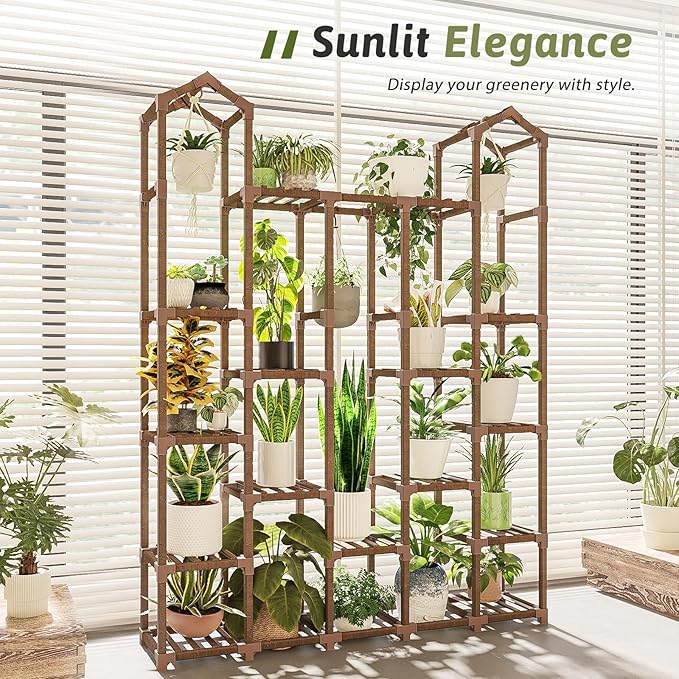 Large Plant Stand Indoor Plant Stands Outdoor Tall Plant Shelf - Image 5