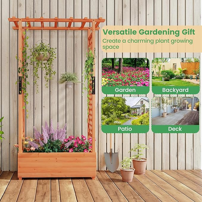Giantex 2 Pcs Raised Garden Bed - Image 9
