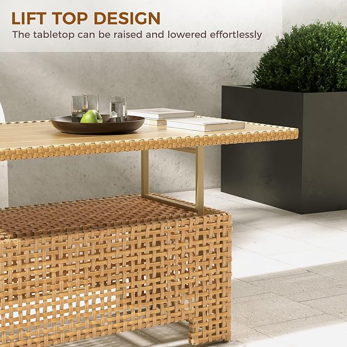 Grand patio 11-Piece Wicker Patio Furniture Set - Image 4
