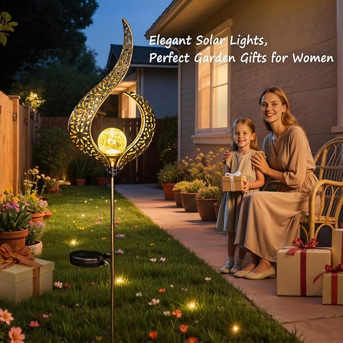 HOMEIMPRO Outdoor Solar Garden Lights Waterproof, Gifts - Image 6