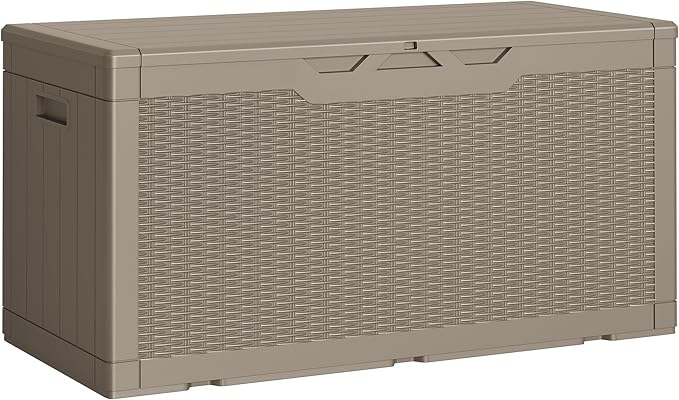 Greesum Outdoor Storage Box 100 Gallon Storage Bin by BuynowfromGreesum