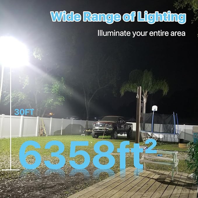 HYPERLITE Led Parking Lot Lights Outdoor 300W - Image 3