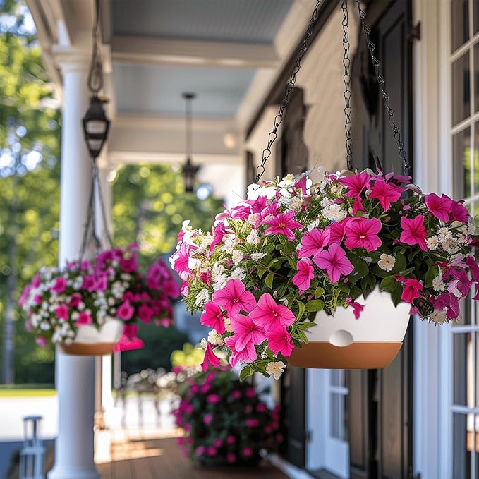 montresor Set of 2-8 Inch Hanging Planters - Image 8