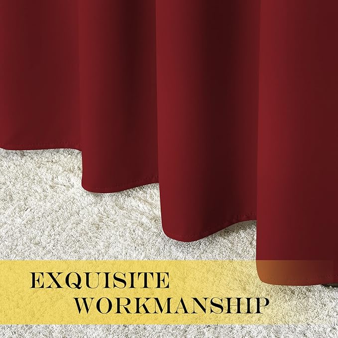 NICETOWN Blackout Curtains 63 inches Long - Image 5