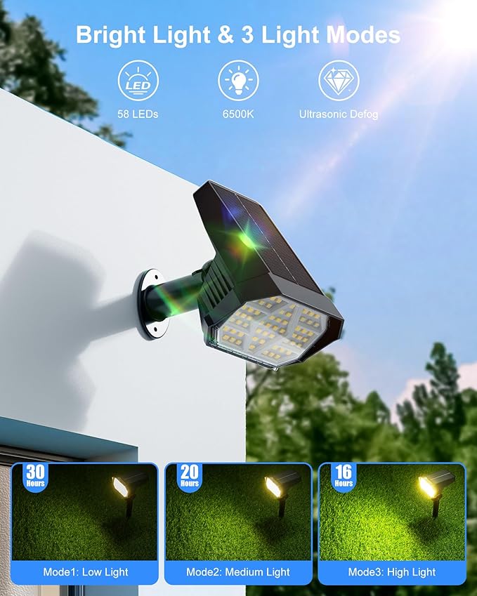 Brightown Solar Lights Outdoor - Image 2