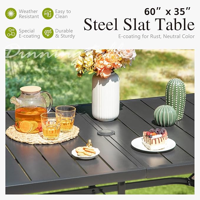 Sophia and William Patio Dining Set - Image 5