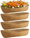 48in Arched Coco Liners for Window Planter Box by ANPHSIN