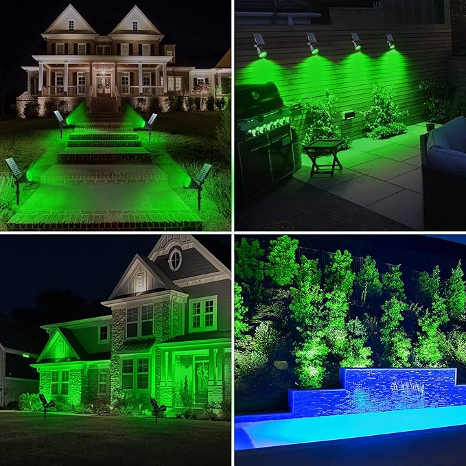 T-SUN Solar Spotlight LED Outdoor Wall Light, IP65 Waterproof, Auto-on at - Image 7