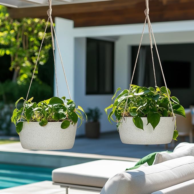 La Jolie Maison Large Hanging Planters - Image 3
