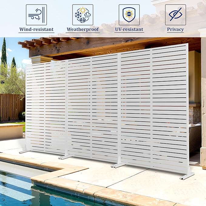FENCY Outdoor Privacy Screen, Outdoor Freestanding Privacy Screen & Panels - Image 3