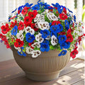 36 Pcs Artificial Fake Pansy Flowers by RowfadFlora