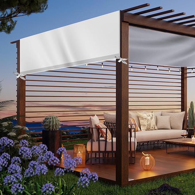 Universal Pergola Replacement Canopy Outdoor Canopy Shade Cover Waterproof - Image 5