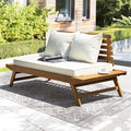 IDZO Lucille 800lbs Capacity Acacia Patio Loveseat, FSC Certified 2 Seater by Idzo