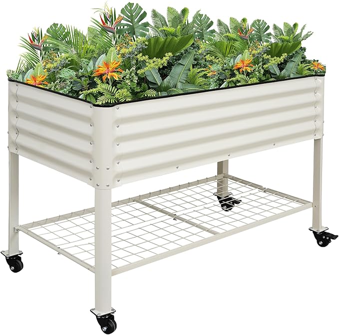 Elevated Raised Garden Bed 2' x 4' by GGOODGAIN