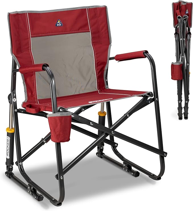 GCI Outdoor Freestyle Rocker Camping Chair | Portable Folding Rocking Chair by GCIOUTDOOR