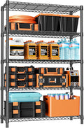 IZEUK 1750 LBS Garage Shelving Wide Storage Shelves Metal Shelves Heavy Duty by IZEUK