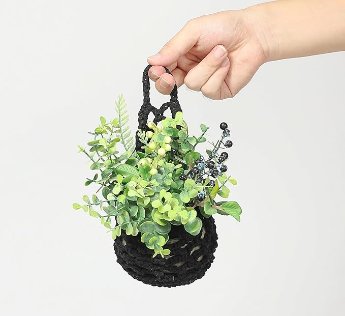 3 Packs Hanging Planters for Indoor Plants up to 4 in., Wall Plant Holder | - Image 2
