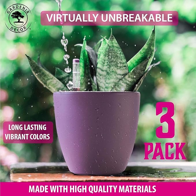 GARDENIX DECOR Self Watering Pots - Image 3