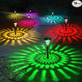 ROOR Solar Pathway Lights 16 Pack, Outdoor Solar Yard Lights, RGB Color by ROOR