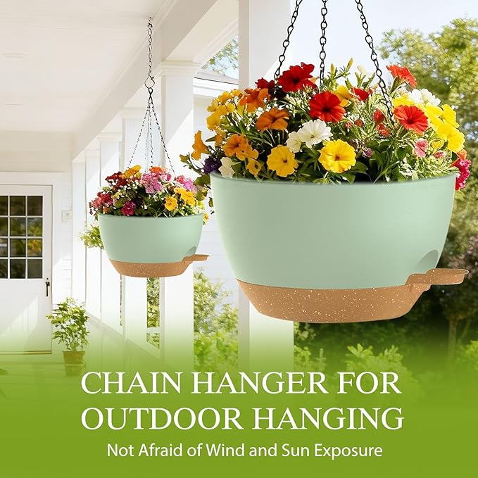 10 Inch Hanging Baskets 2 PC - Image 5
