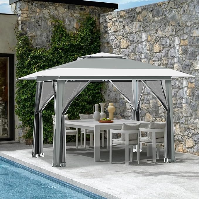 ECOTOUGE 13x13 FT Pop Up Canopy Tent by ECOTOUGE