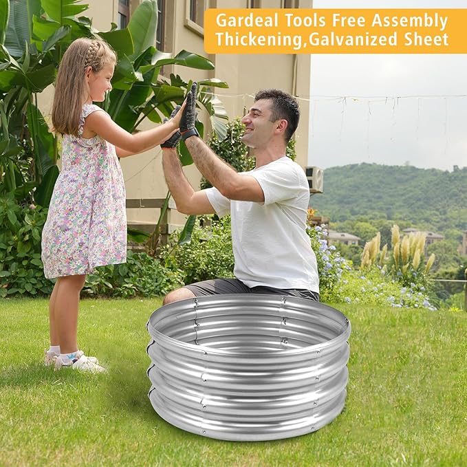 Garden Galvanized Raised Garden Bed Kit - Image 8