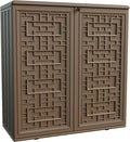 Indoor Outdoor Storage Cabinet Waterproof by Mrosaa