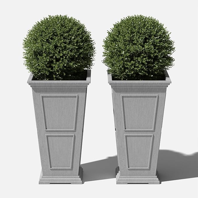 Veradek Fairmont Tall Plastic Planter - Image 8