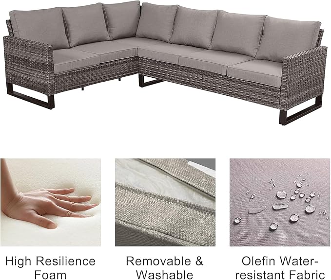 Belord Patio Sectional Furniture Set - Image 9