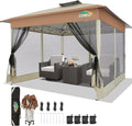 COBIZI Gazebo 13x13 Pop Up Canopy, Gazebos on Clearance by COBIZI