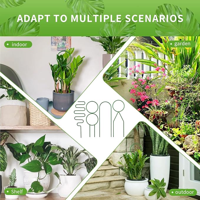 4 Pcs Small Metal Trellis for Potted Plants, Mini Trellis for Potted Plant - Image 7