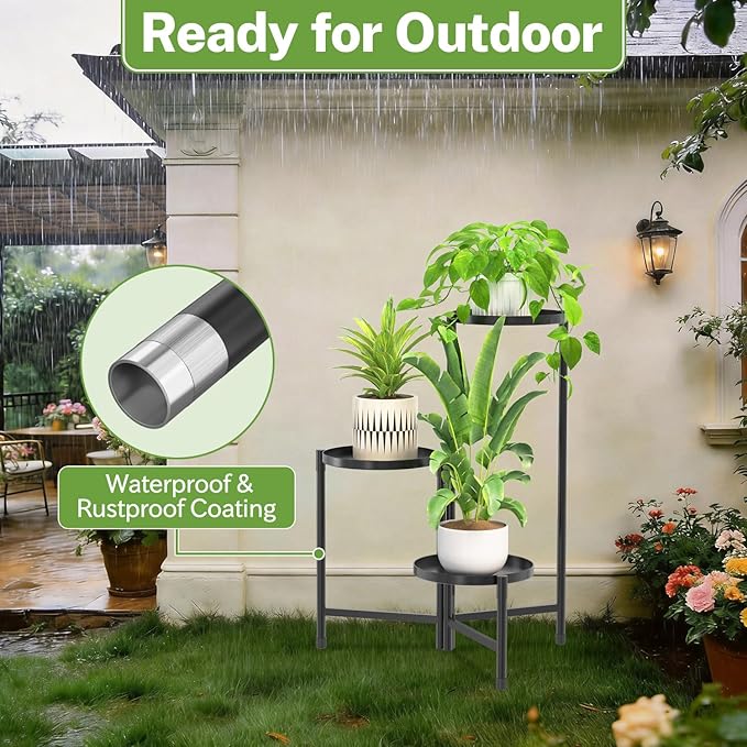 iDavosic.ly 3 Tier Large Plant Stand Indoor - Image 6