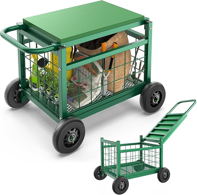 FLINTER Rolling Garden Work Seat by FlinterOfficial